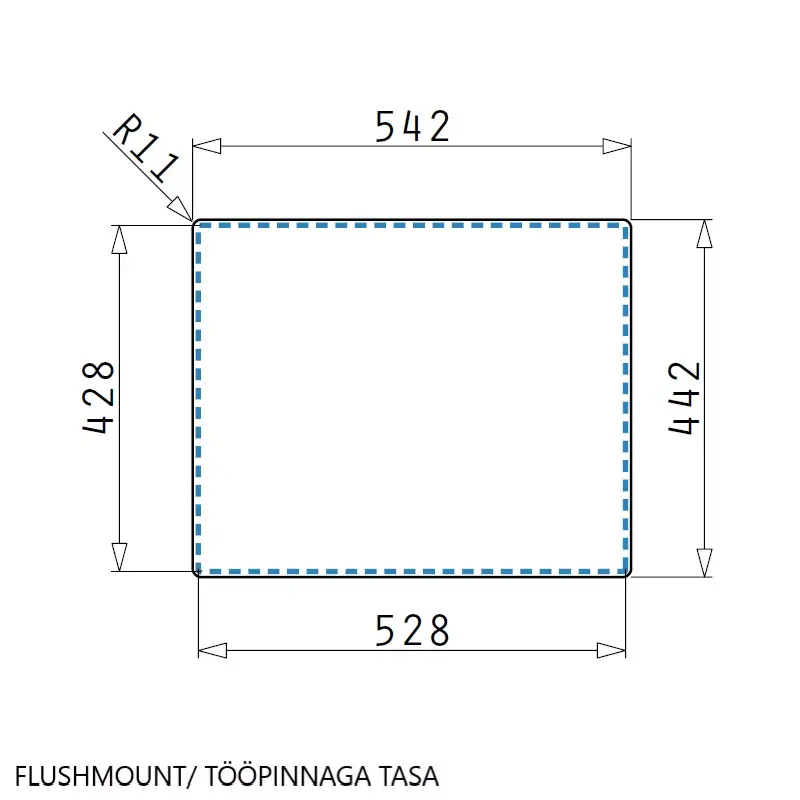 PYRAMIS Astris Colora 50x40 cm kitchen sink Photo 3
