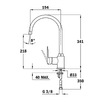 TEKA SP995 кухонный смеситель однорычажный Photo 4