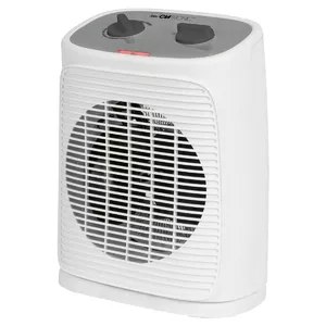 Clatronic HL 3762 Iekštelpas Pelēks, Balts 2000 W Elektriskais termoventilators