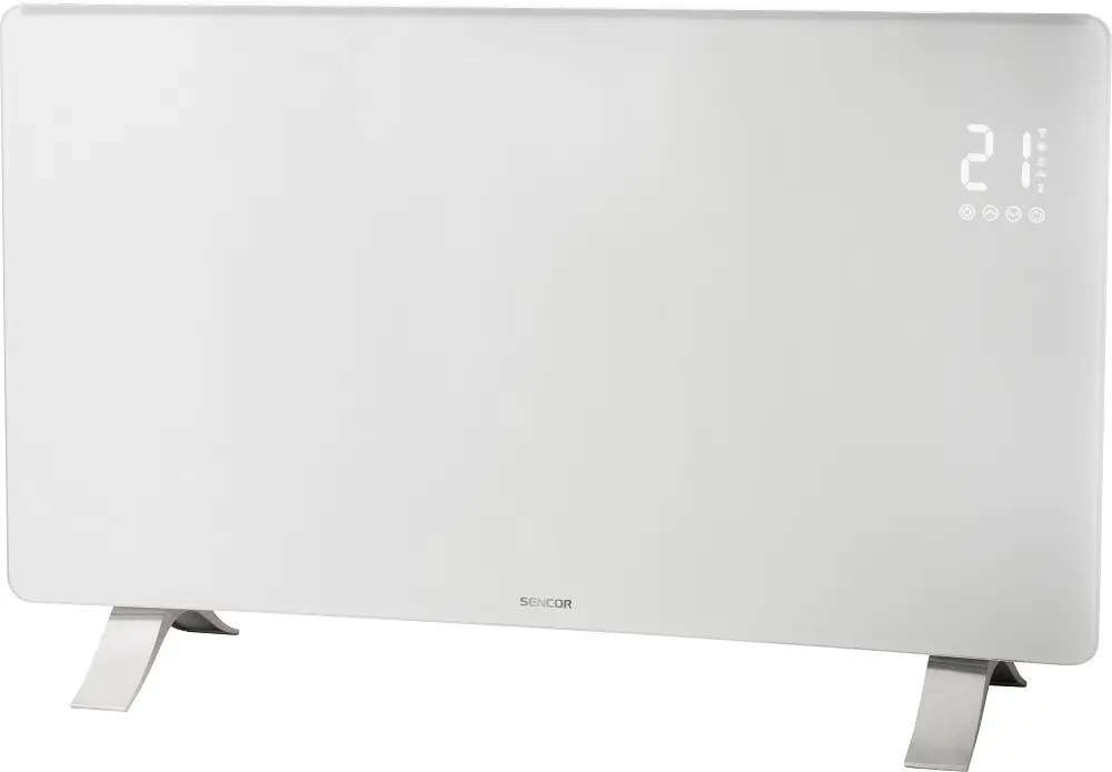 Konvekcijas sildītājs SENCOR SCF4740WH — stikla