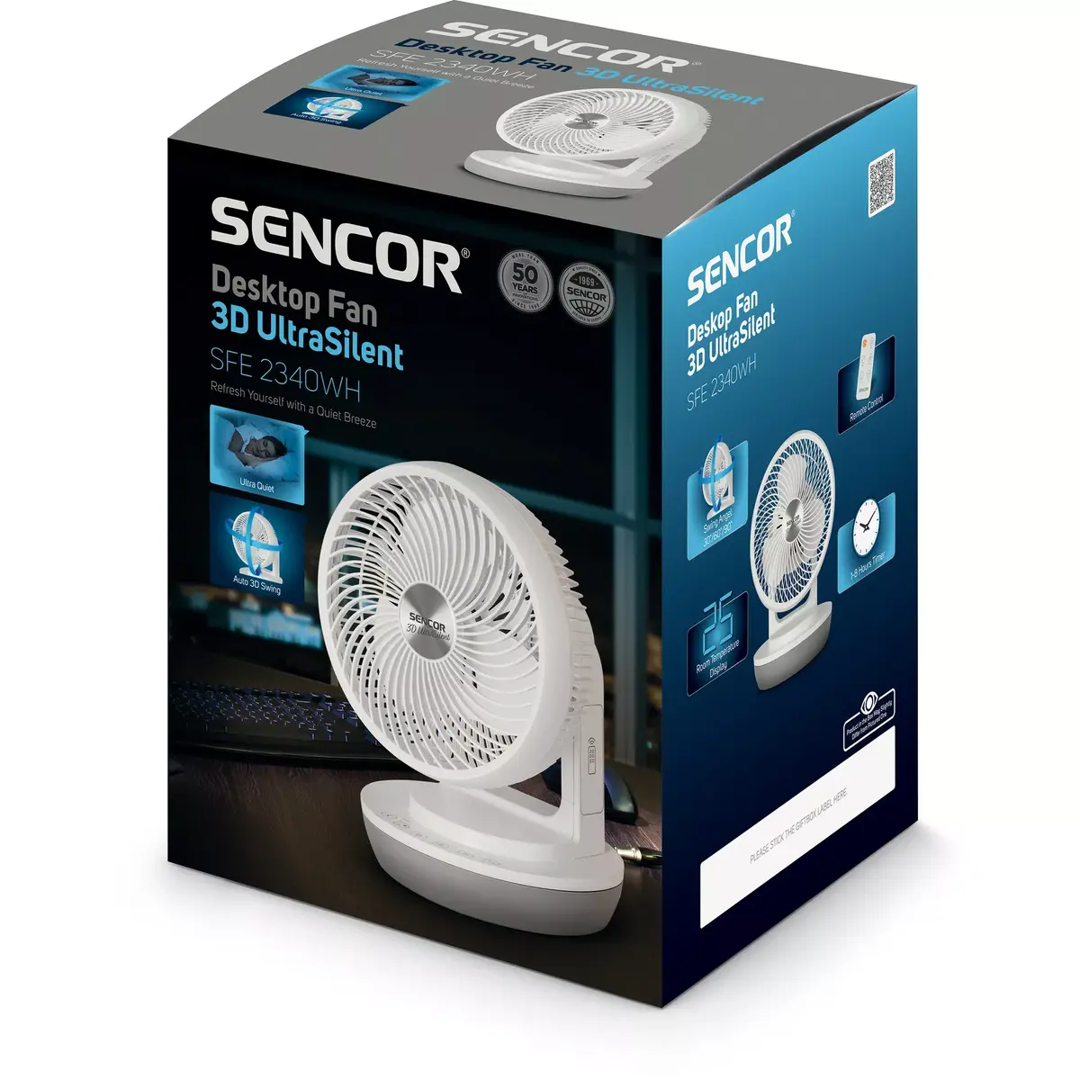Настольный вентилятор SENCOR SFE2340WH Photo 6
