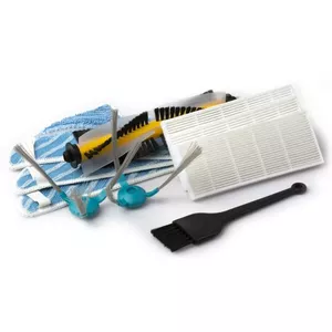 Replacement brush and mopping cloth set for SENCOR SRX2000 robotic vacuum cleaner — spare parts kit compatible with SRV 2230TI