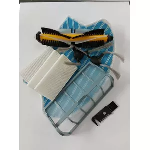Accessory kit for SENCOR robotic vacuum cleaner SRV4000GD — compatible model SRX2040: side brushes, main brush, mop cloths, HEPA filters