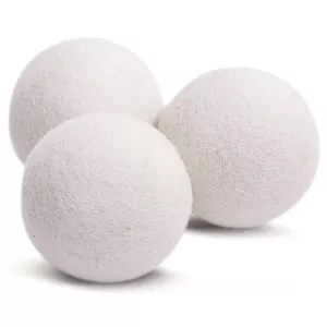 Wool tumble dryer balls SCANPART 1140000013 — 3 pcs, 7 cm diameter, 100% lamb's wool