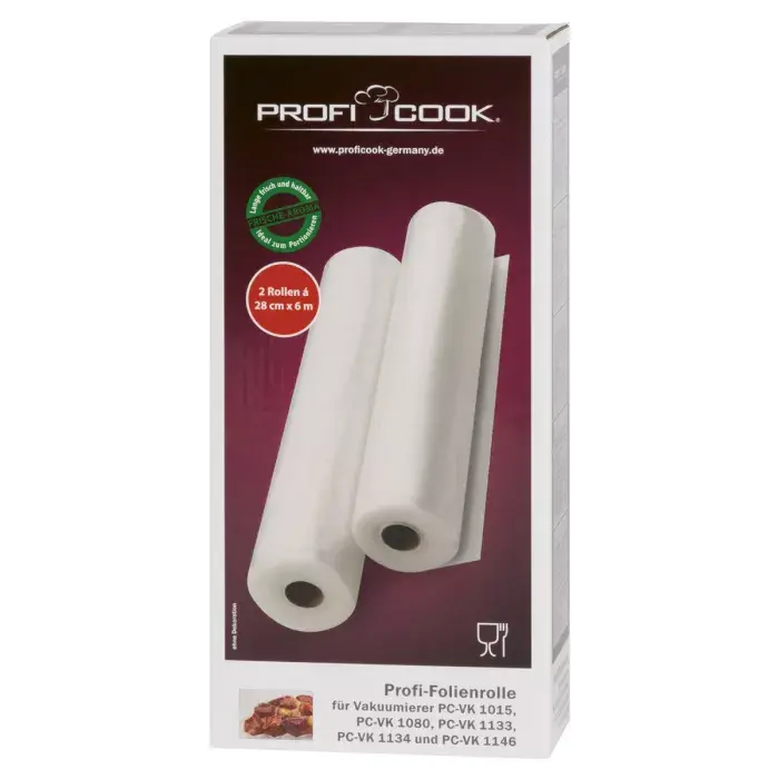 ProfiCook vacuum sealer roll 8910155 28x600 cm Photo 2
