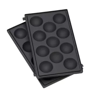 Waffle Iron Accessory WMF 04.1591.0011 — Cast Aluminium Black Pan, Non‑Stick, Dishwasher‑Safe