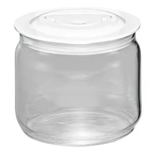 Glass container Rommelsbacher JG05 0.5 L heat resistant with lid for yogurt maker JG60