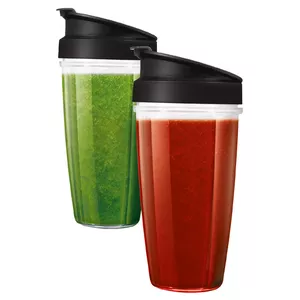 Spare Tritan Bottles for SENCOR Nutri Blender SBB002BK, 0.8 L (2 pcs)