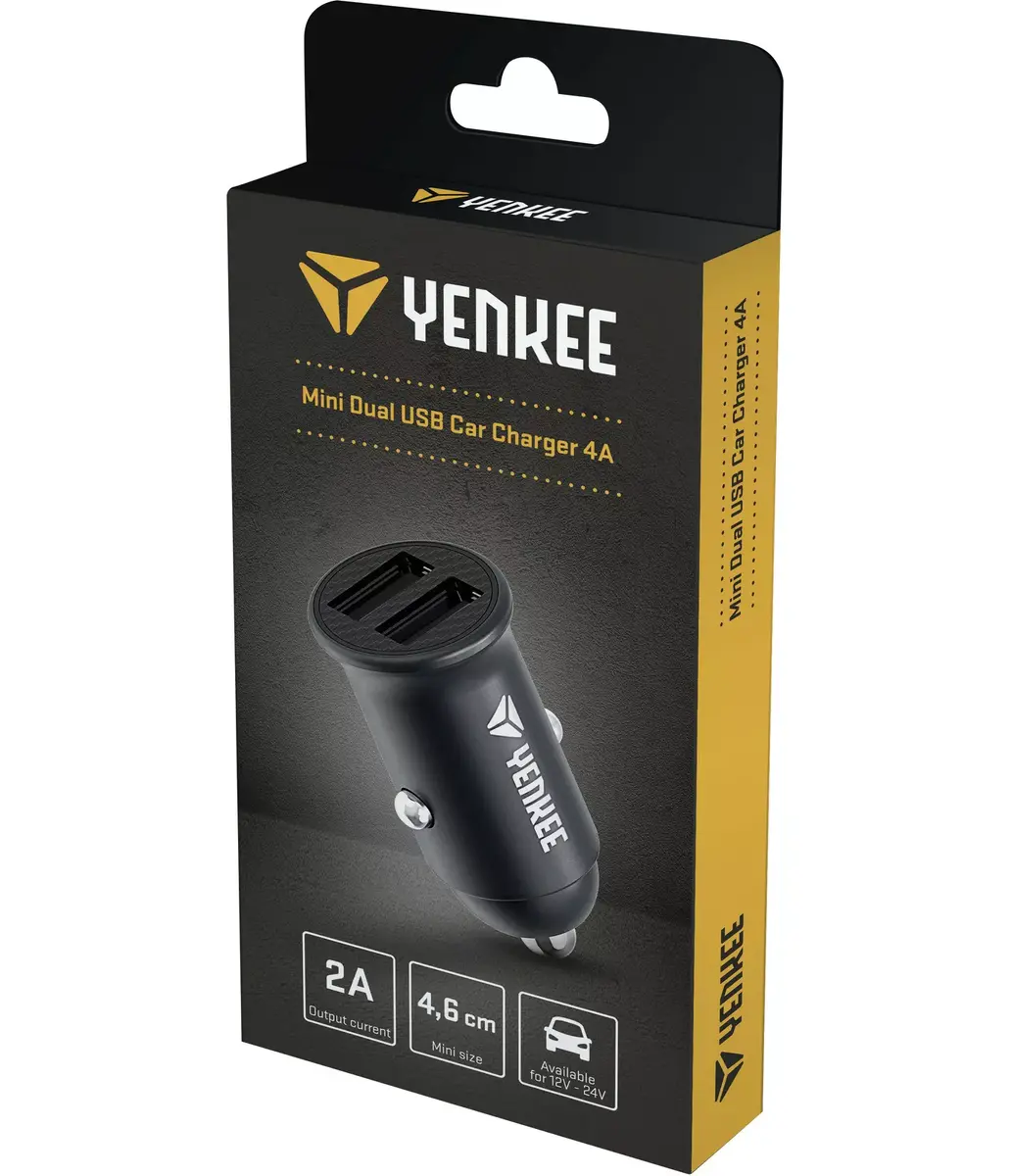 Автомобильное USB-зарядное YENKEE YAC2012 Photo 3