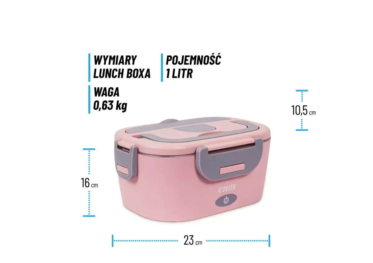 Электрическая мини-печь NOVEEN LB755 Glamour Pink Photo 10