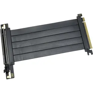 PCI-E x16 4.0 pagarināšanas kabelis Inter-Tech Inter-Tech RC-02 0,2 m melns male/female