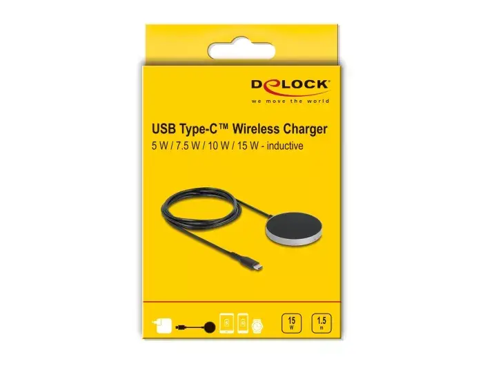 Беспроводное зарядное устройство DeLOCK 66467 Photo 4