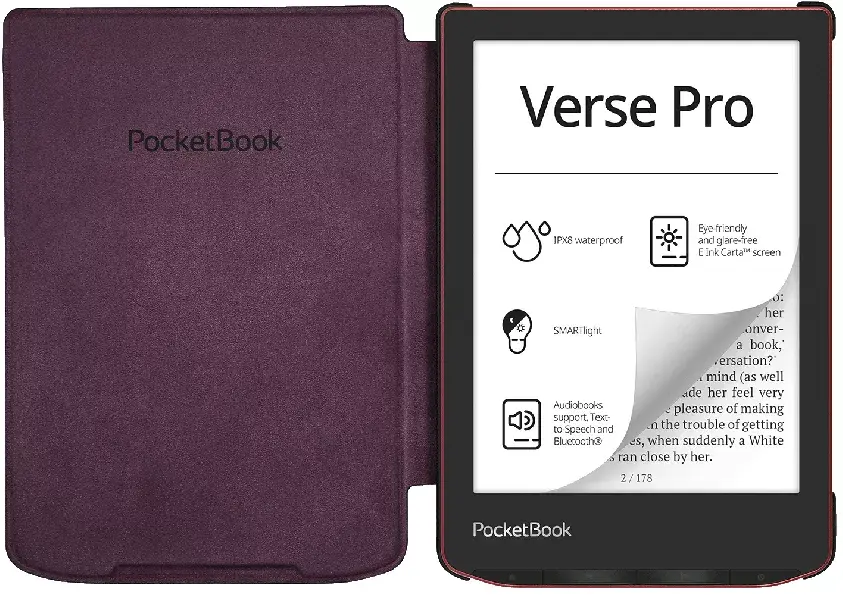 PocketBook Shell folio maciņš 6" e‑lasītājiem Photo 4