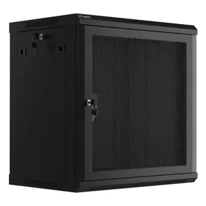 Настенный шкаф Lanberg WF01-6412-23B 12U Черный IP20