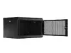Lanberg WF01-6406-23B Sienas skapis 6U Photo 2