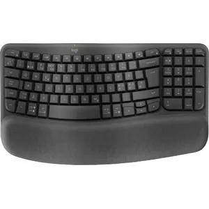 Клавиатура Logitech Wave Keys for Business офисная RF Wireless + Bluetooth QWERTY Датская Финская Норвежская Шведская Графит