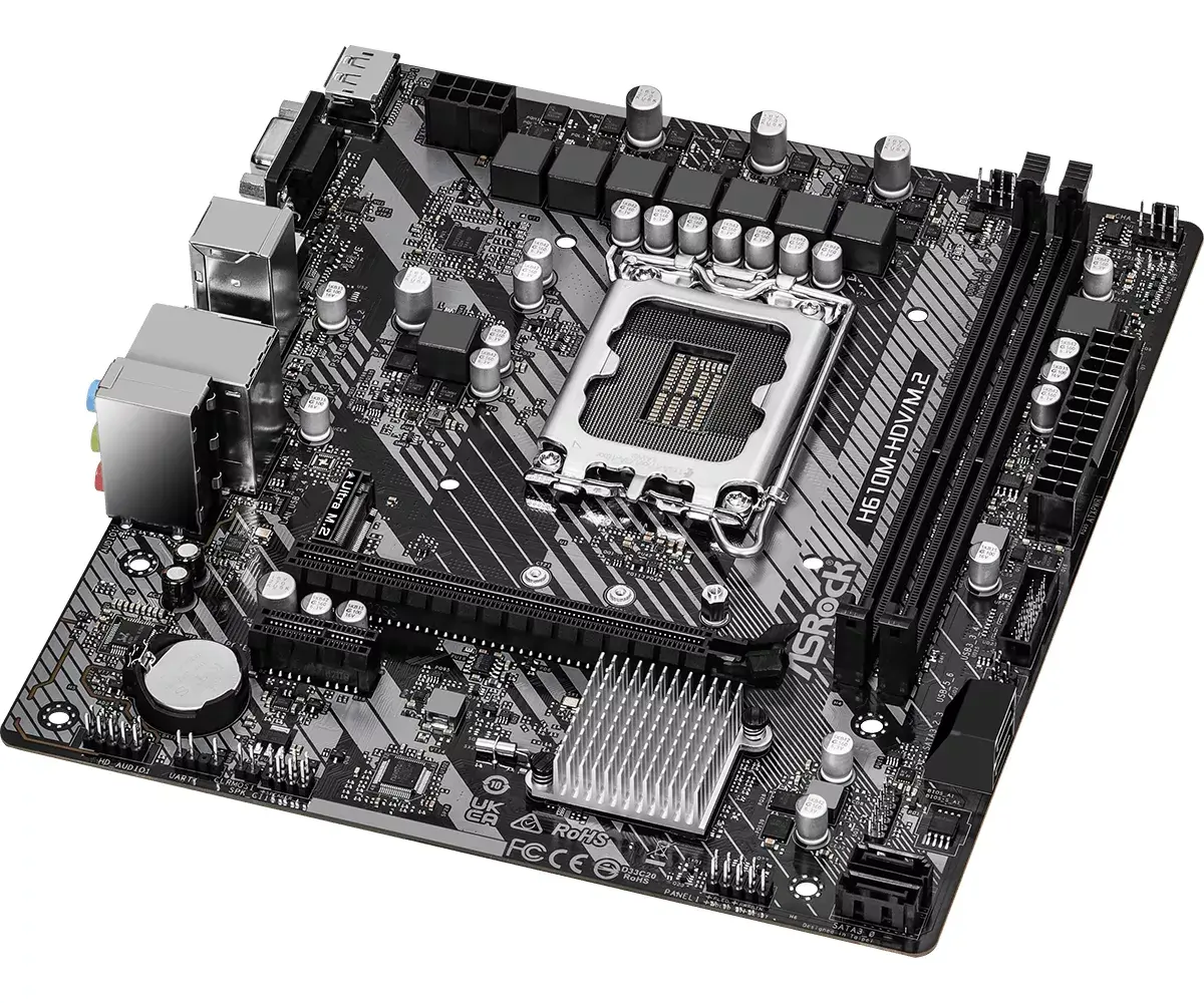 Материнская плата Asrock H610M-HDV/M.2 R2.0, H610 Photo 3