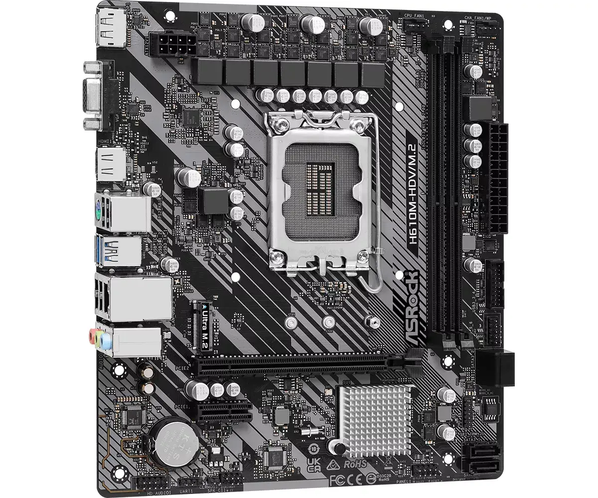 Материнская плата Asrock H610M-HDV/M.2 R2.0, H610 Photo 4