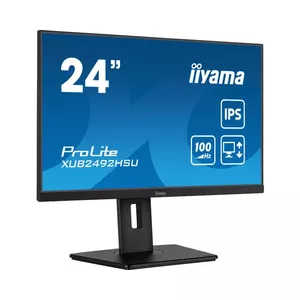 iiyama XUB2492HSU-B6 monitori 60,5 cm (23.8") 1920 x 1080 pikseļi Full HD LED Melns