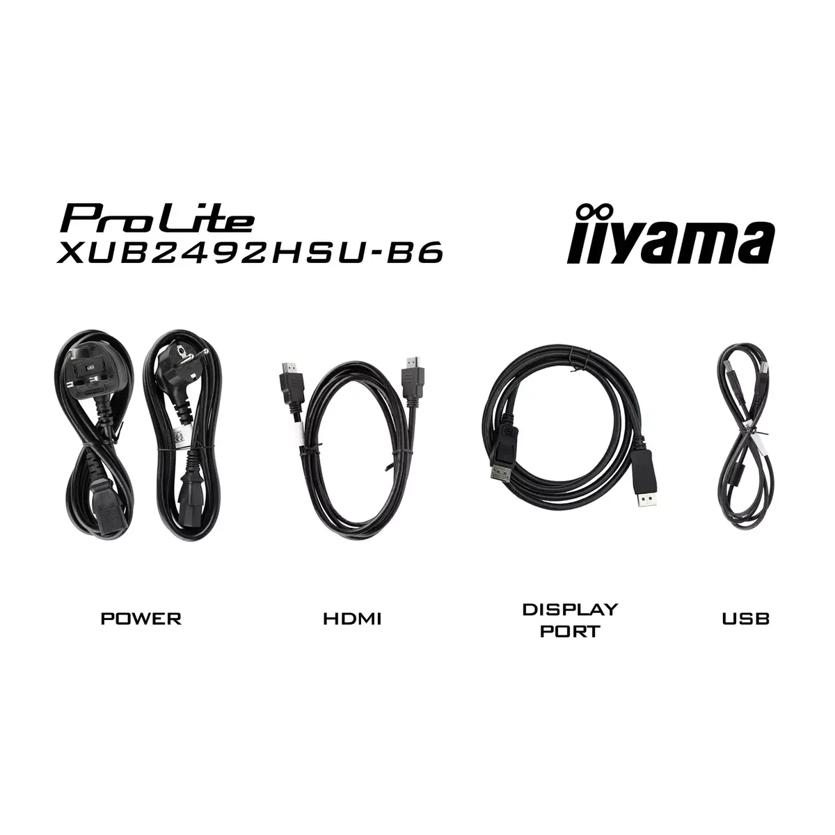 Монитор iiyama XUB2492HSU-B6 Photo 9