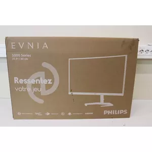 IZPĀRDOŠANA. PHILIPS 32M1C5200W/00 32" 1920x1080/16:9/300cd/m²/4ms/ DP HDMI HDMI USB Audio izeja Philips Bojāta iepakojums