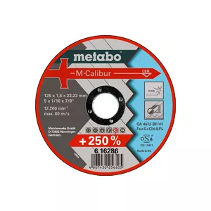 Metabo 616286000 leņķa slīpmašīnas aksesuārs Griešanas disks