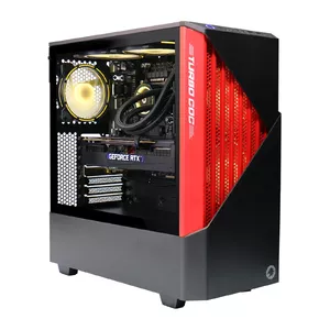 Hyrican Gamemax Contac BR 7117 AMD Ryzen™ 5 7600X 16 GB DDR5-SDRAM 1 TB SSD NVIDIA GeForce RTX 4060 Windows 11 Home Desktop PC Black, Red