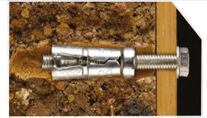 Stanley STF40814-XJ Segmented Anchor with Bolt 14 x 50 mm, 4 Pieces