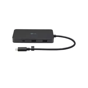 LG UHG7 laptop dock/port replicator Wired USB 3.2 Gen 2 (3.1 Gen 2) Type-C Black