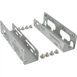 Mounting Rails / Brackets for 3.5" HDDs Intos – metal, yellow
