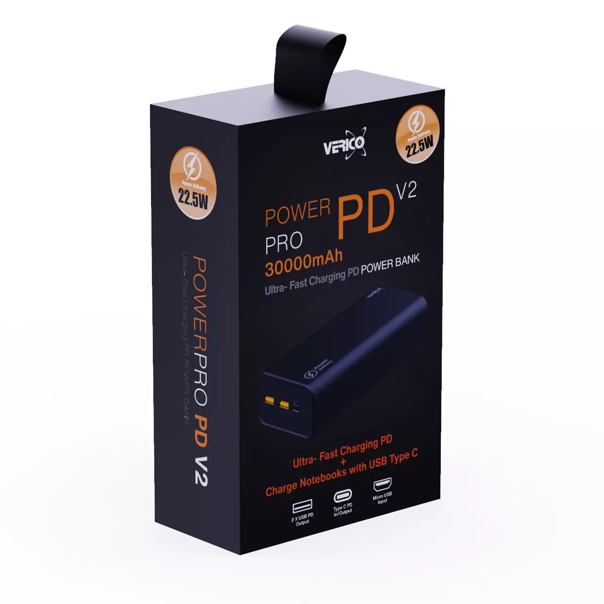 Portatīvais akumulators Verico Power Pro PD