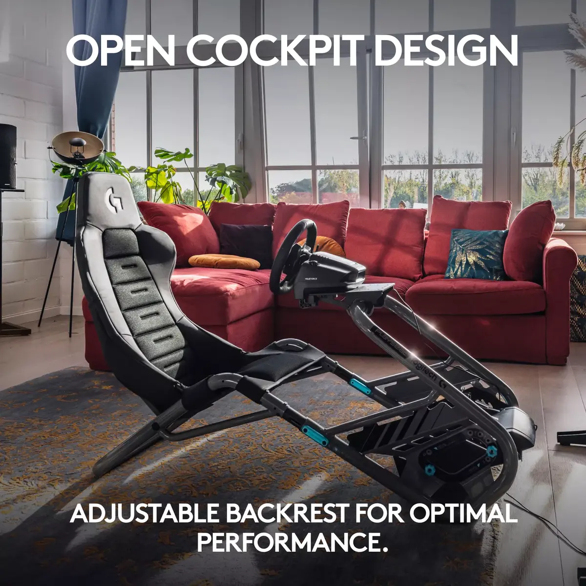 Universāla spēļu krēsls Playseat Trophy Logitech G Edition Photo 6