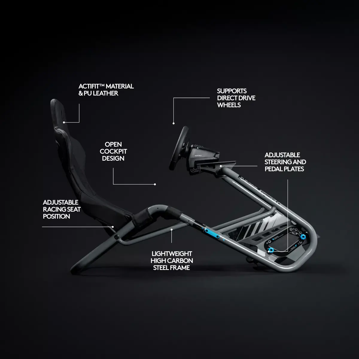 Universāla spēļu krēsls Playseat Trophy Logitech G Edition Photo 7