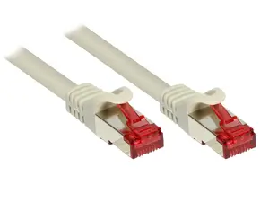 Сетевой кабель Good Connections Cat6 S/FTP RJ-45 штекер на RJ-45 штекер 3 м серый