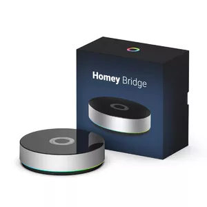 Athom Homey bridge Беспроводной Чёрный Серебристый Мобильный Ассистент