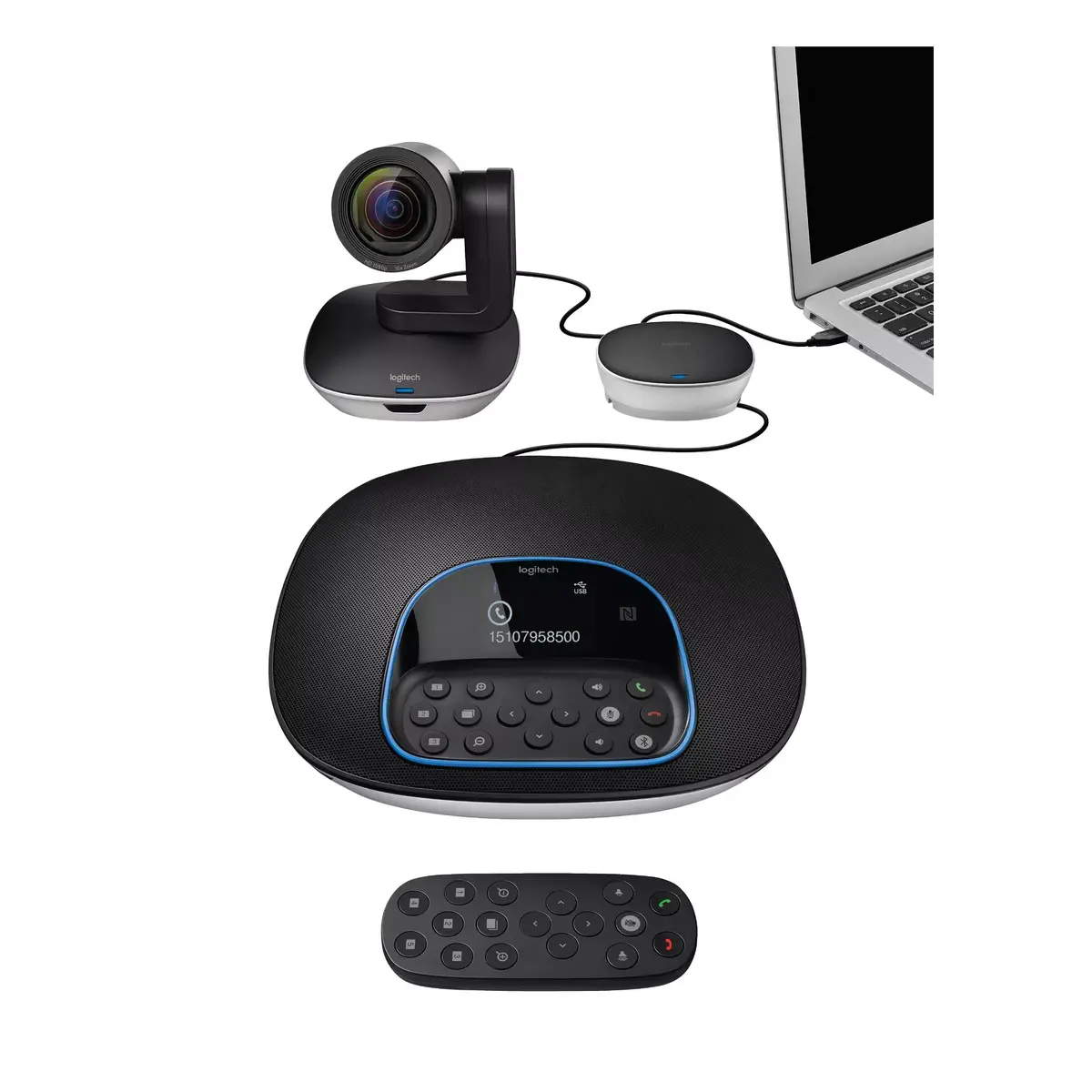 Grupas videokonferenču sistēma Logitech Group Photo 4