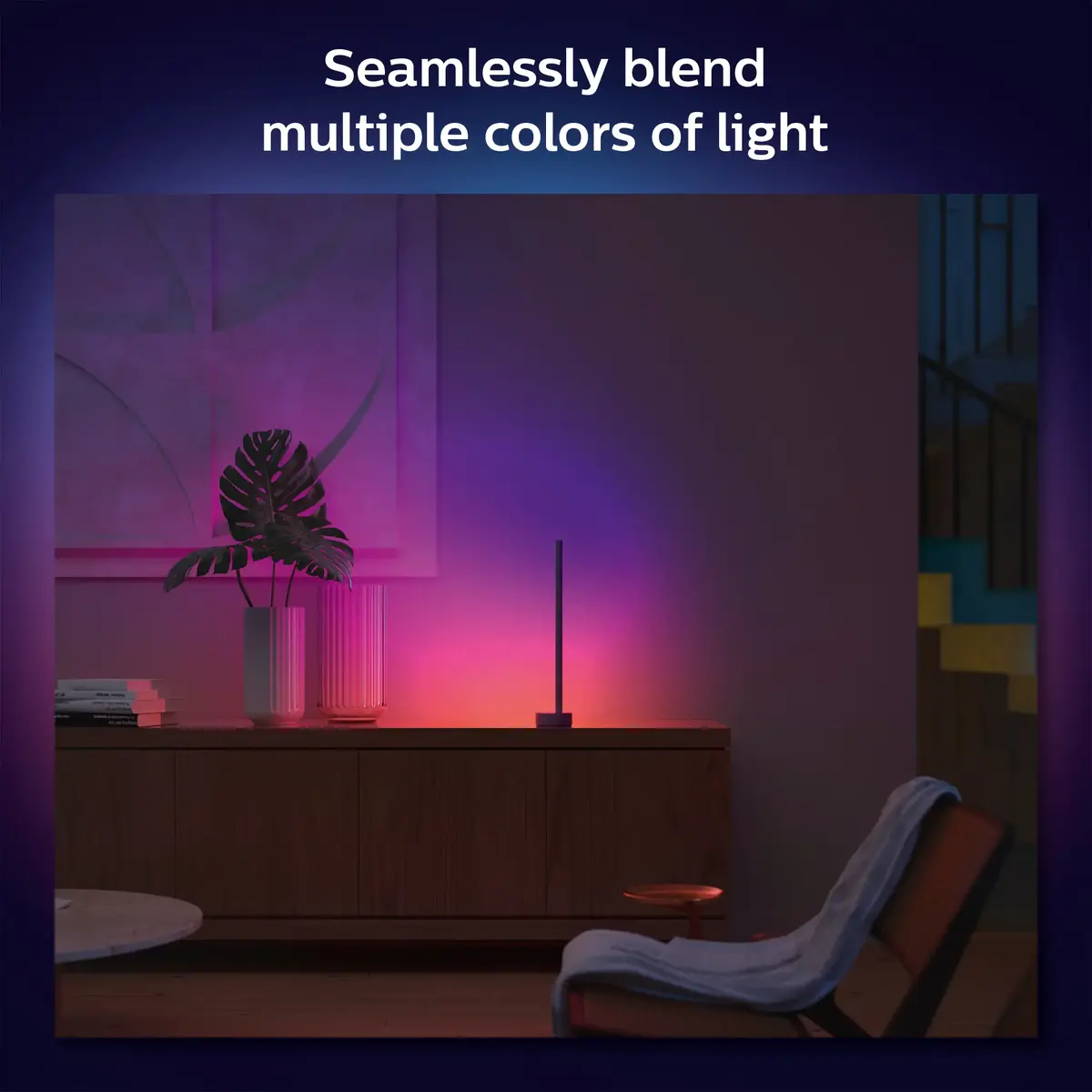 Умная настольная лампа Philips Hue Signe Photo 3