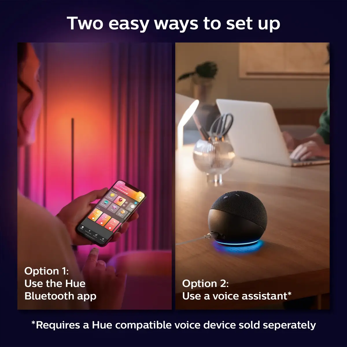 Умная настольная лампа Philips Hue Signe Photo 7
