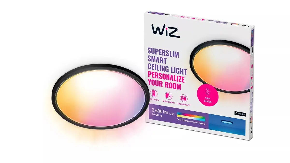 WiZ Superslim Ceiling Smart Light Photo 2