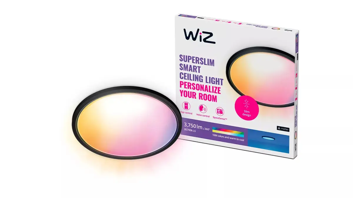 WiZ Superslim Ceiling Умный светильник 32 Вт Photo 2