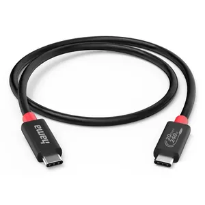 USB cable Hama 00200788 1 m USB C Black 20 Gbit/s