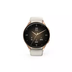Hama Smartwatch 8900 3,3 cm (1.3") AMOLED 42 mm Digitāls 466 x 466 pikseļi Skārienjūtīgais ekrāns Zelts GPS