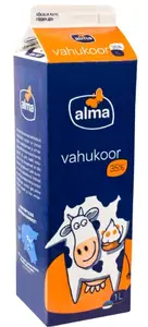Alma Whipping Cream 35%, 1l