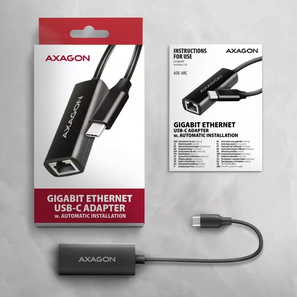Адаптер Axagon ADE-ARC USB-C 3.2 Gen 1 Photo 6