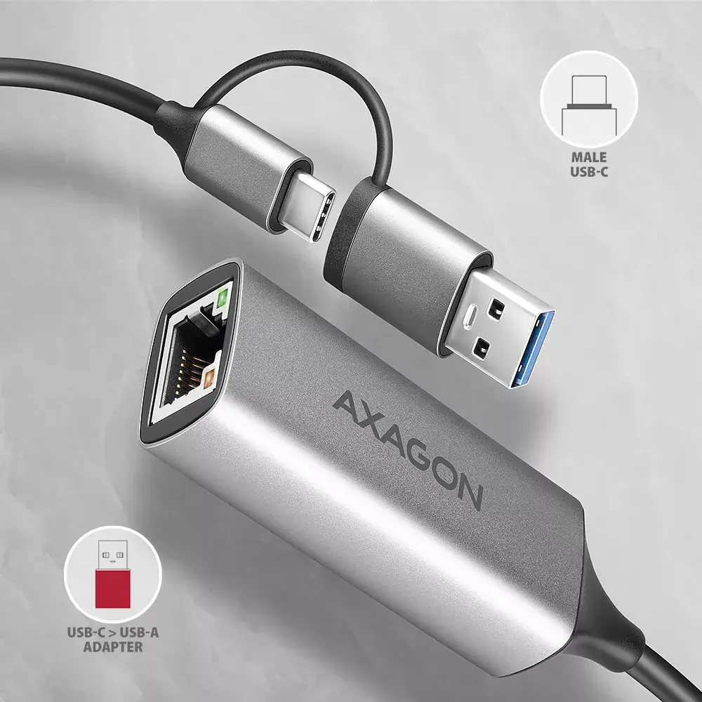 Адаптер Ethernet Axagon ADE-TXCA Photo 6