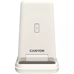Сетевой адаптер CANYON WS-304 Cosmic latte, вход 9/12 В, быстрая зарядка, 0.168 кг