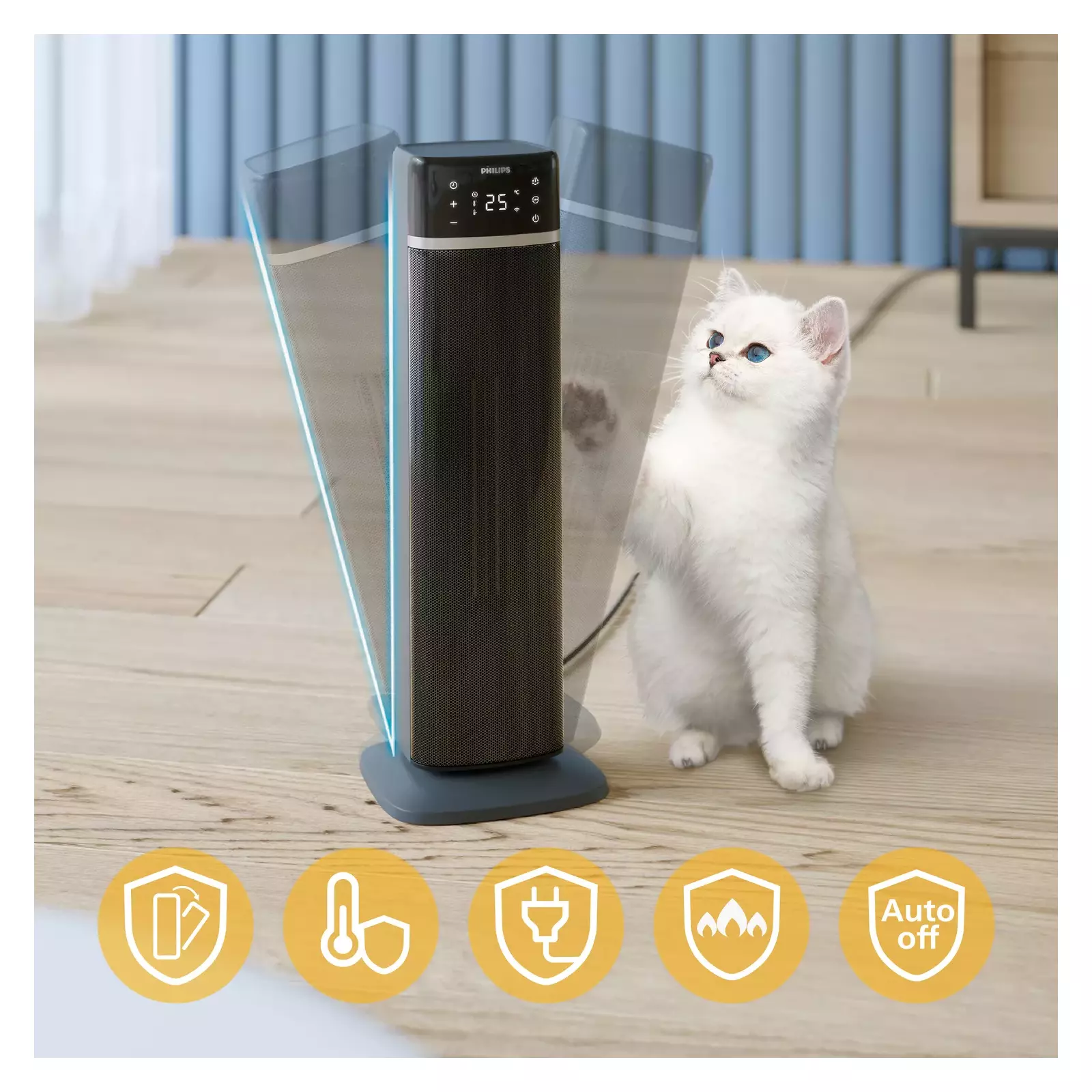 Fan Electric Space Heater Philips 5000 series