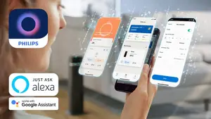 Pilnīga vadība, izmantojot Philips Air+ lietotni