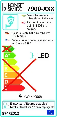 Wall lighting Konstsmide 7900-800 Photo 5