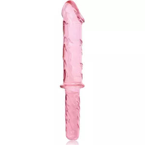 Dildo Nebula Series no Ibiza Borosilikāta stikls Rozā 28.5 cm